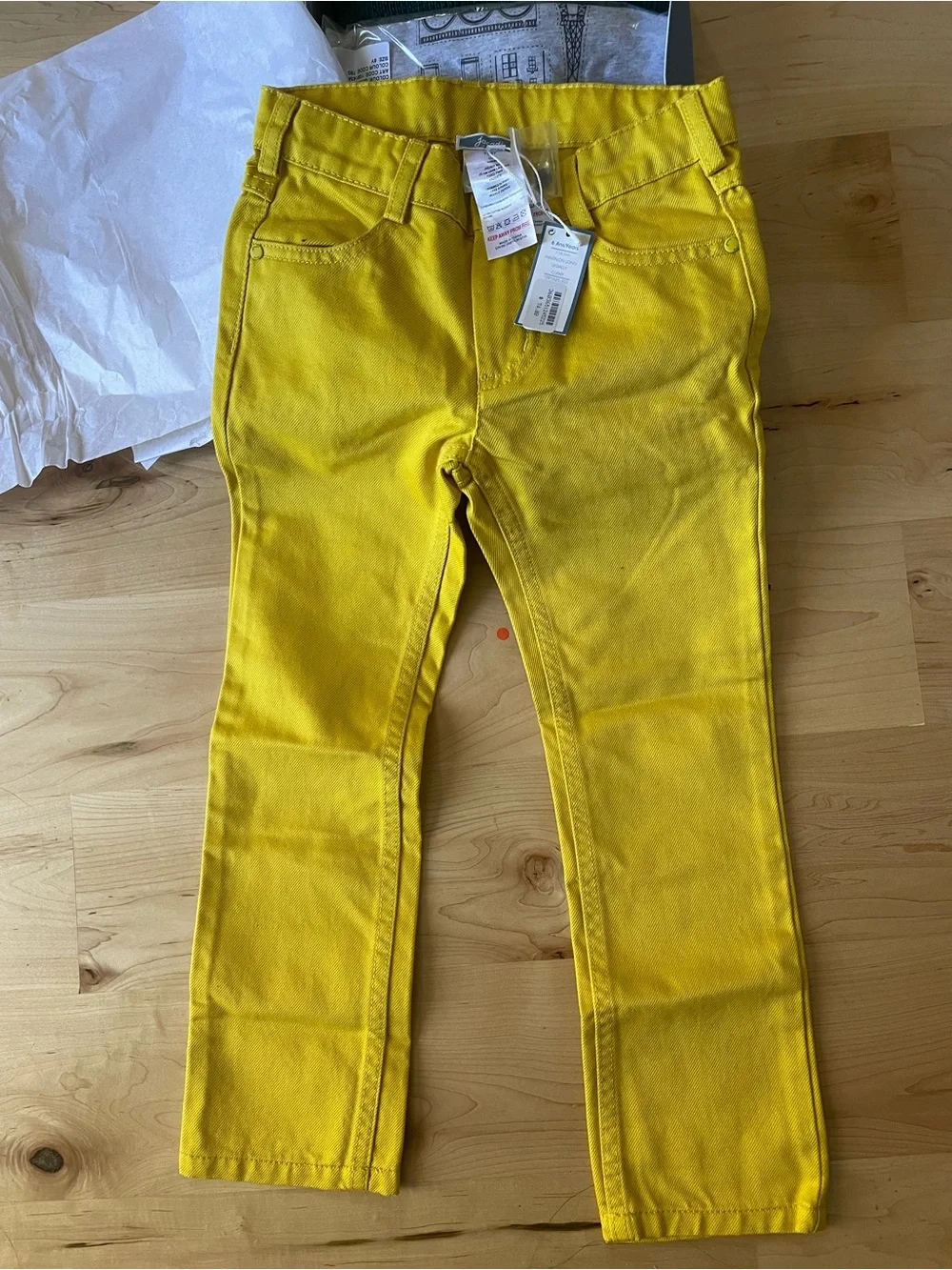 NWT Jacadi Paris Boys Outfit Bundle Sz 6A/6Y - Cardigan, Pants, Tee
